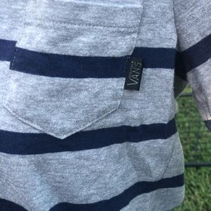 Vans Tops - Women’s Vans stripped cop top. Vans Tops - Women’s Vans stripped cop top.